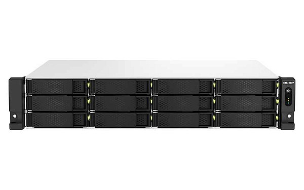 TS-1264U-RP Qnap - Storage NAS 12 Baias p/ HDD SATA