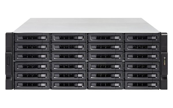 Qnap TVS-EC2480U-SAS-RP Storage NAS / iSCSI / IP-SAN 24 Baias