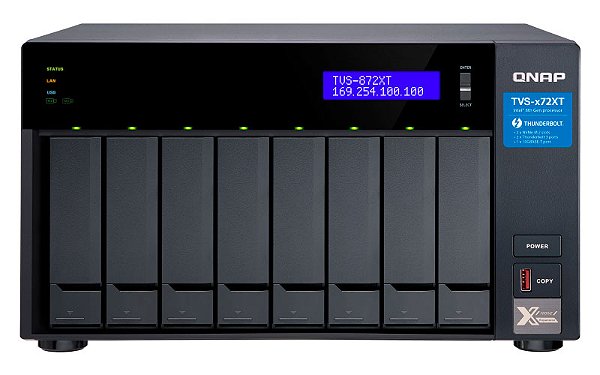 Qnap TVS-872XT - Storage NAS 8 Baias p/ HDD SATA