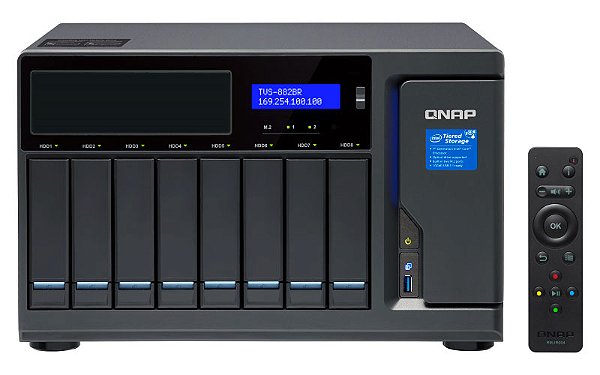 Qnap TVS-882BR - Storage NAS 8 Baias p/ HDD SATA