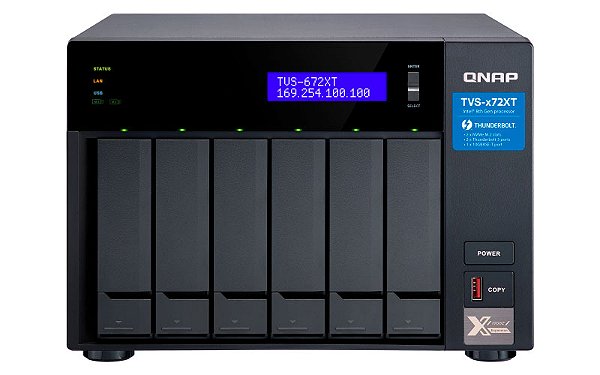 Qnap TVS-672XT - Storage NAS 6 Baias p/ HDD SATA/SSD