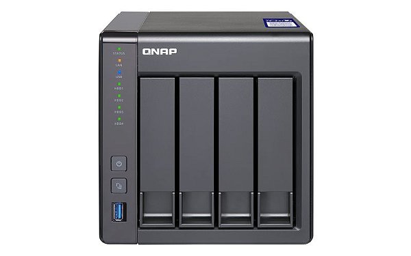 Qnap TS-431X2 - Storage NAS 4 Baias p/ HDD SATA