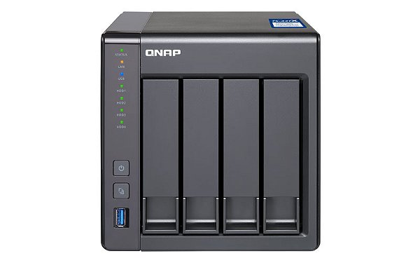 TS-431X Qnap -  Storage NAS 4 Bay p/ HDD SATA