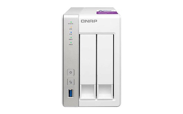 TS-231P Qnap - Storage NAS 2 baias hot-swappable