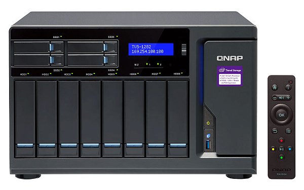 TVS-1282 Qnap - Storage NAS 8 Bay SATA 2 SSD