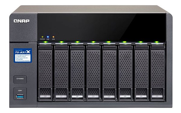 TS-831X Qnap - Storage NAS 8 Bay NAS p/ HDD SATA