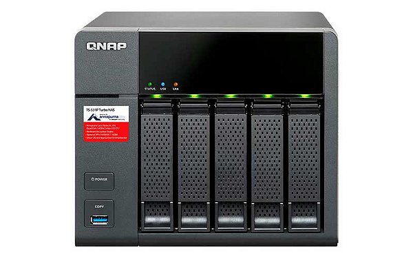 Qnap TS-531P - Storage NAS 5 Bay p/ HDD SATA