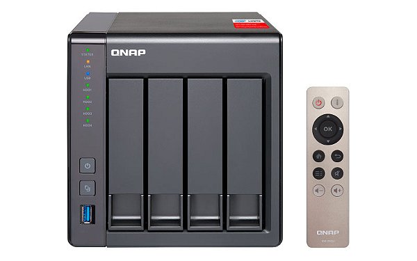 TS-451+ Qnap - Storage NAS 4 baias