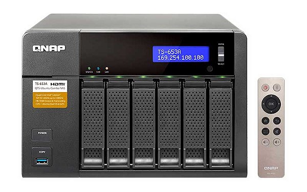 TS-653A Qnap - Servidor de Mídia HDMI