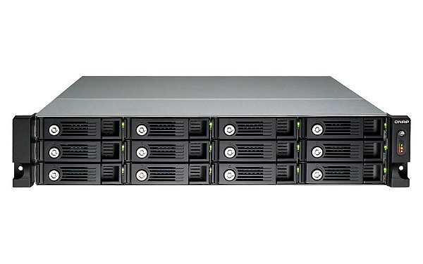 TS-1253U-RP Qnap - Storage NAS Rackmount p/ 12 HDs SATA
