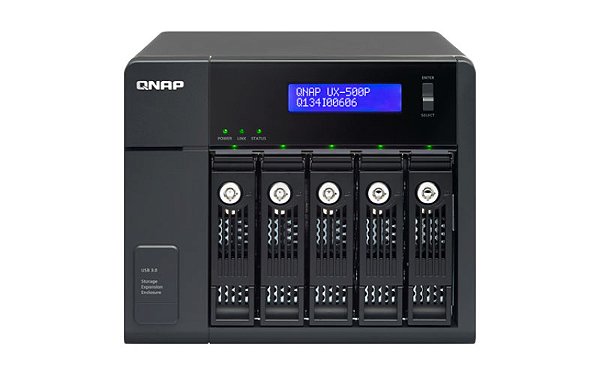 UX-500P Qnap - JBOD 5 Baias p/ HDD SATA