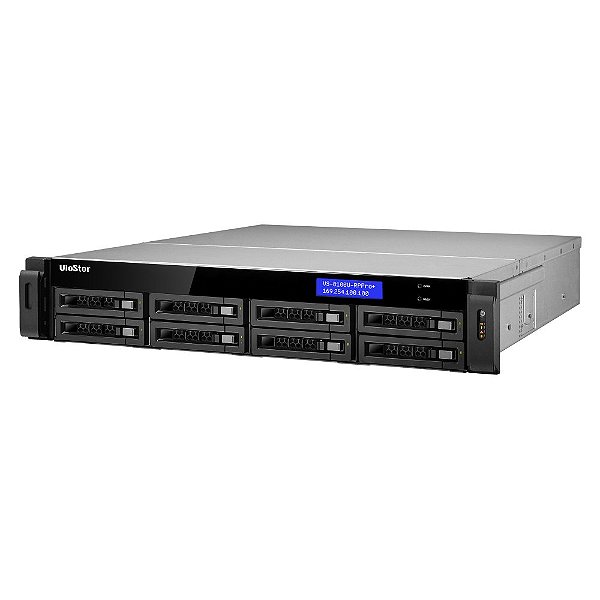 VioStor VS-8124U-RP Pro+ - NVR para 8 HDS e 24 Câmeras
