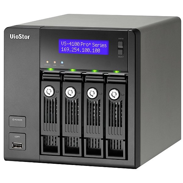 VioStor VS-4116 Pro+ - NVR para 4 HDS e 16 Câmeras
