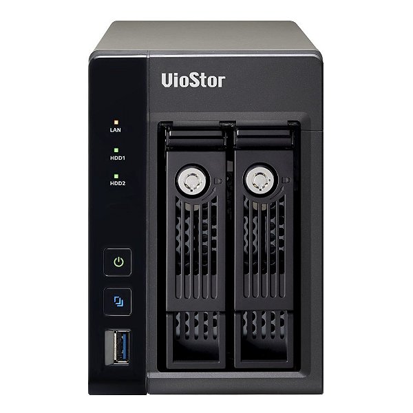VioStor VS-2008 Pro - NAS/NVR/Storage 2 HDS X 8 Câmeras