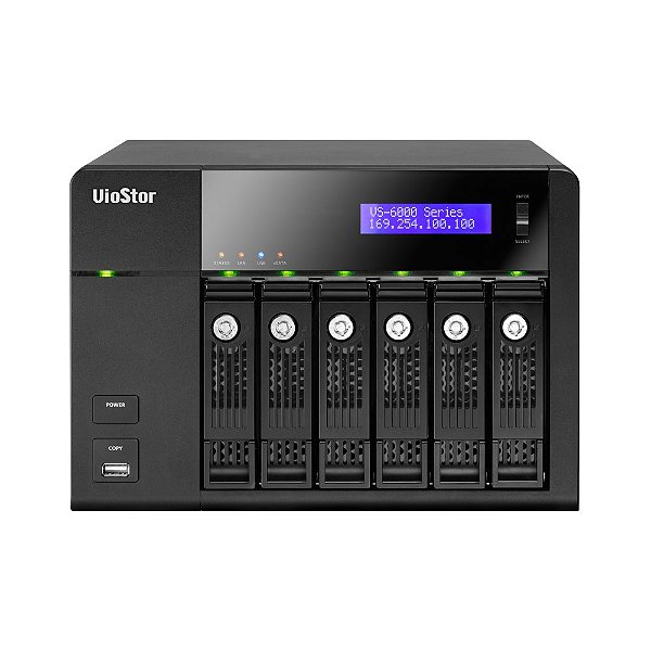 VioStor VS-6020 Pro - NVR para 6 HDS e 20 Câmeras