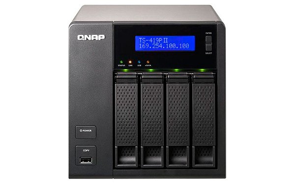 Qnap TS-419PII - Storage NAS p/ 4 discos SATA