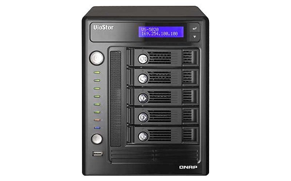 VioStor VS-5020 - NAS/NVR/Storage 5 HDS X 20 Câmeras