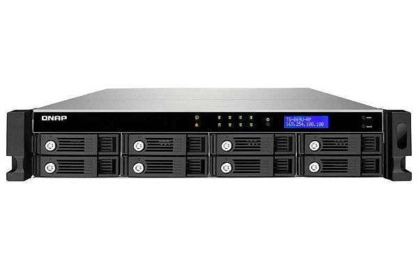 TS-869U-RP Qnap - Storage NAS Rack c/ capacidade de 8 HDs