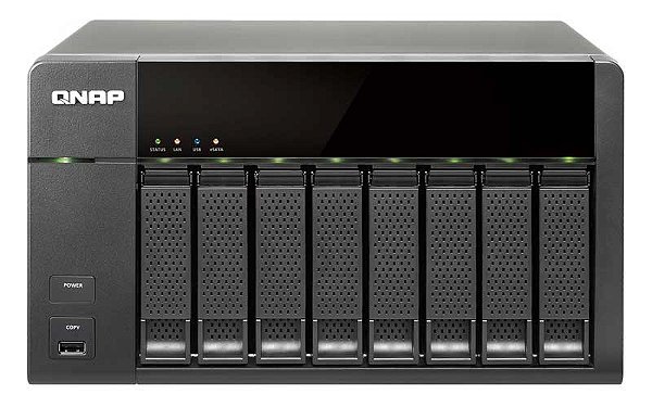 Storage TS-869L - NAS 8 baias para discos Qnap