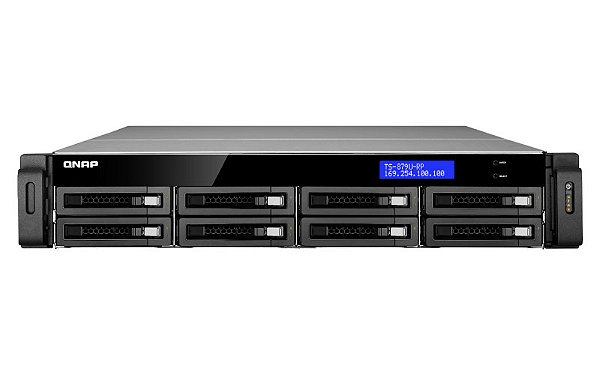 TS-879U-RP Qnap - Storage NAS Rack c/ capacidade de 8 HDs