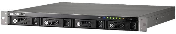 TS-412U Qnap - Storage NAS Rack de 4 HDs