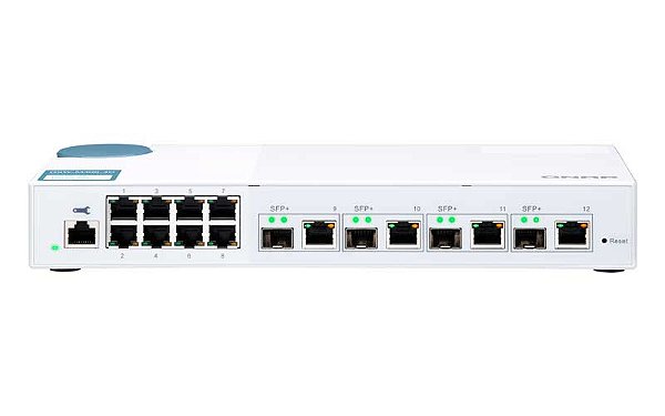 Qnap QSW-M408-4C - Switch 10GbE com 12 portas