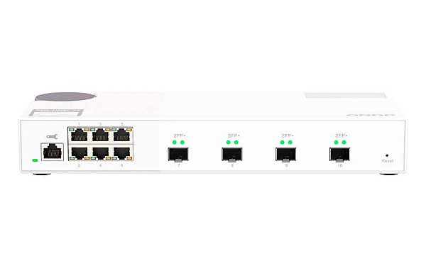 QSW-M2106-4S Qnap - Switch Gerenciável de 10x portas SFP+/GbE