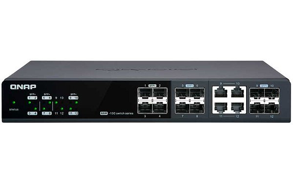Qnap QSW-M1204-4C - Switch gerenciável 12 portas