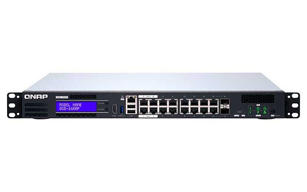 QGD-1600P Qnap Guardian - Switch Gerenciável PoE de 16x portas