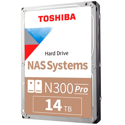 HDWG51EXZSTB 14TB Toshiba - N300 Pro HD Interno NAS