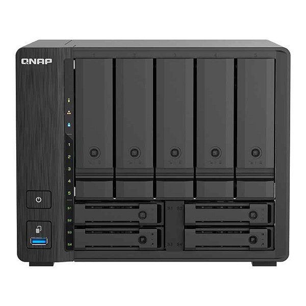 TS-h966TX Qnap - Storage NAS 9 Bay p/ HDD SATA/NVMe