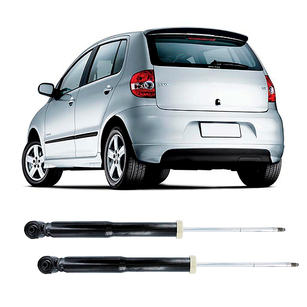 Amortecedor Traseiro Volkswagen Fox o Par - ano 2002 a 2019