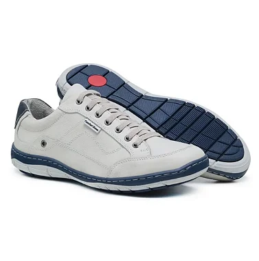 Sapatênis Urban Drive Masculino em Couro – Ref. 4002 Tiago Souza Boots e Shoes