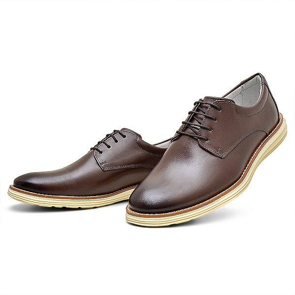 Sapato Sport Fino Masculino de Couro Dom Enrico – Ref. 0206 Tiago Souza Boots e shoes