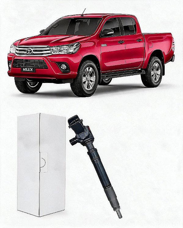 Bico Injetor Toyota Hilux Sw4 2.8 2016/2020 Novo Importado