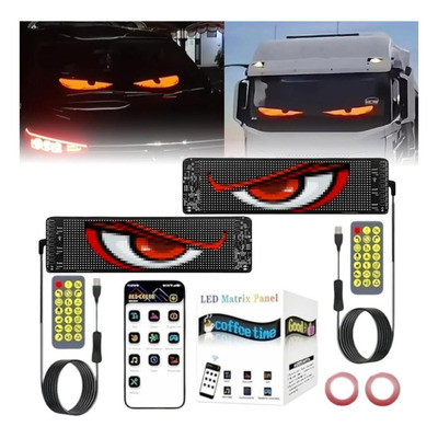 Olhos de LED 12x60cm