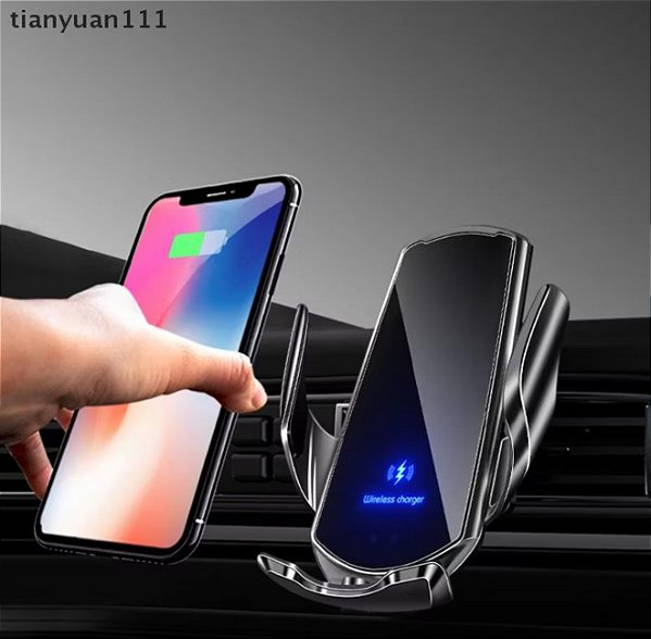 Q11 – Carregador Sem Fio para Carro com Sensor Inteligente (15W)