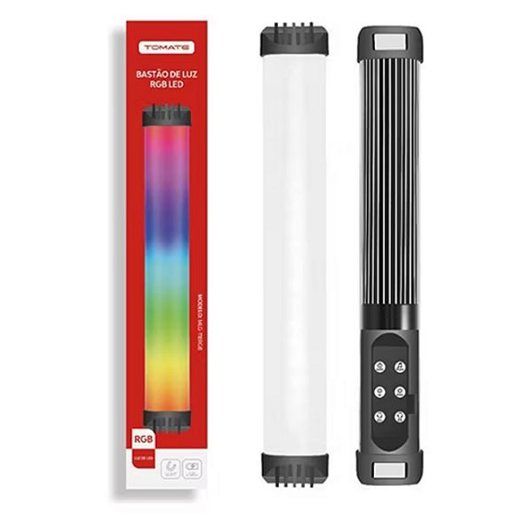 Bastão de Luz RGB – Versátil e Potente 30 CM