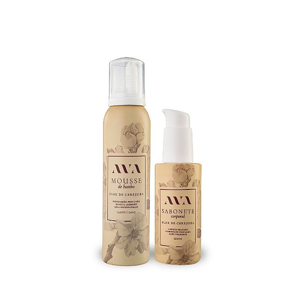 Kit Não me peça nada agora. Sabonete + Mousse | Ava