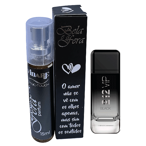 06 - Inspirado no 212 VIP Black Extra - Audácia e Exclusividade