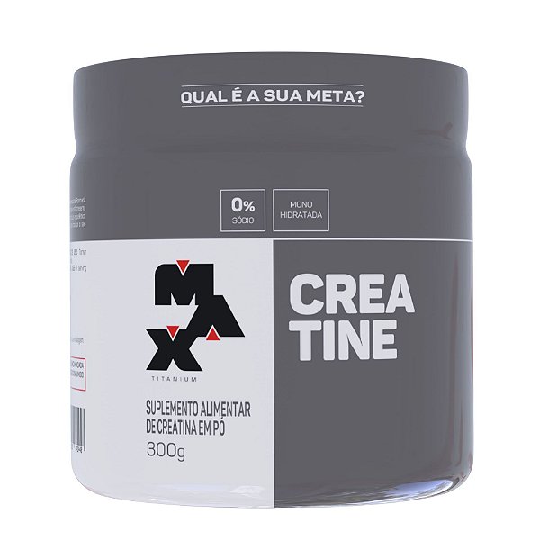 CREATINA 300g- MAX TITANIUM