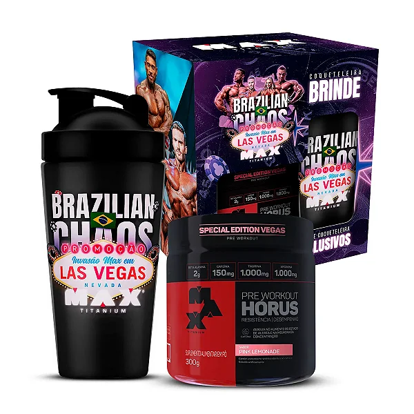 PROMOPACK HORUS 300g + COQUETELEIRA