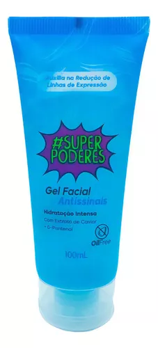Gel Facial Antissinais Super Poderes 100ml