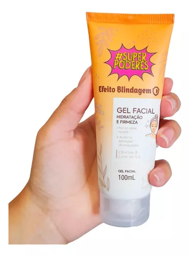 Gel Facial Efeito Blindagem Super Poderes 100ml