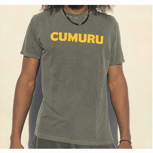 Camisa Estonada Cumuru Verde Escuro