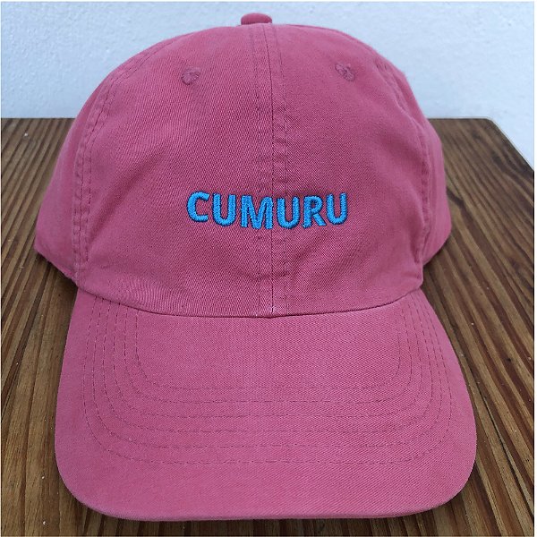 Boné Dad Hat Cumuru Rosa Bordado