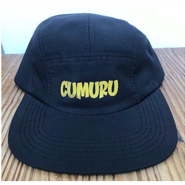 Boné Five Panel Cumuru Preto