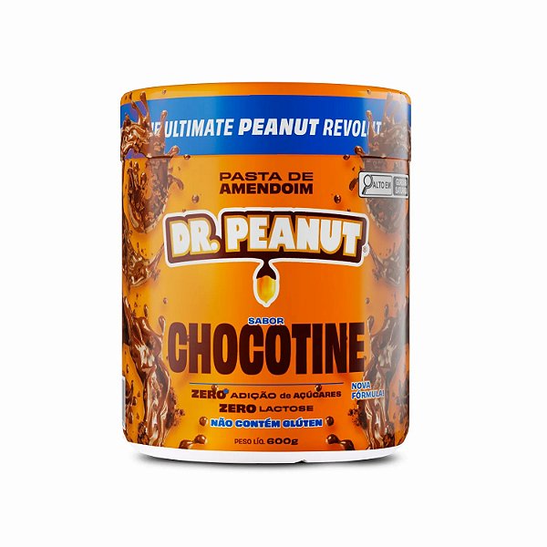 Pasta De Amendoim Com Whey Protein 600g Dr Peanut