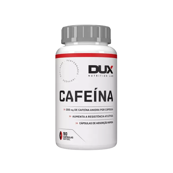 Cafeína 200mg Dux Nutrition 90 Cápsulas