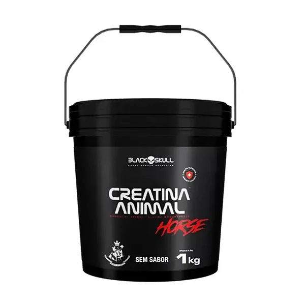 Creatina black skull horse 1kg